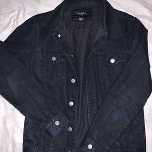 Black Jean Jacket